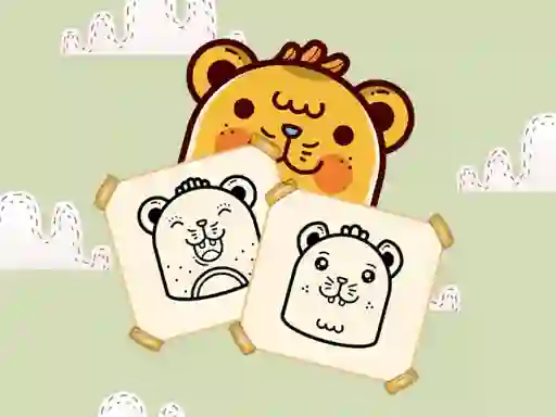 遊戲Happy Hamster Coloring在線