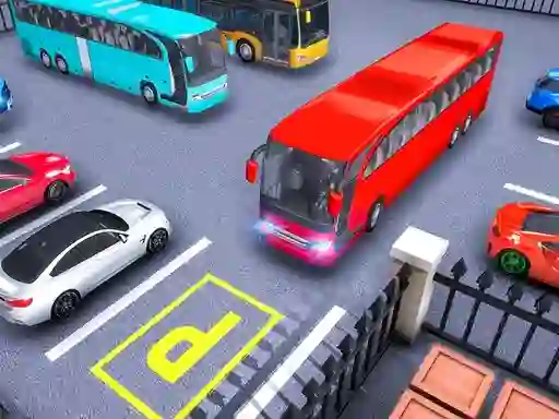 遊戲Real Bus Parking Pick and Drop在線