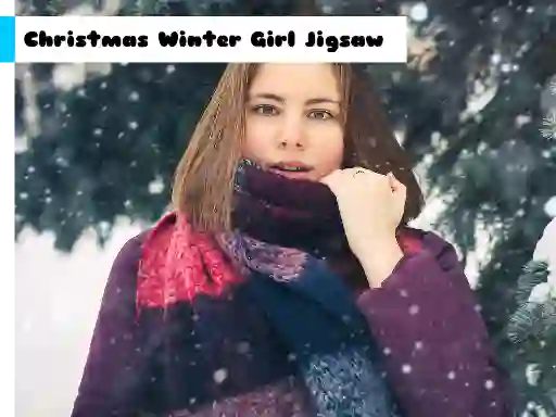 遊戲Christmas Winter Girl Jigsaw在線