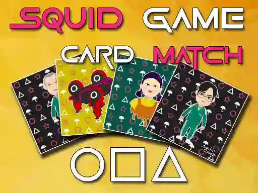 遊戲Squid Game Memory Card Match在線