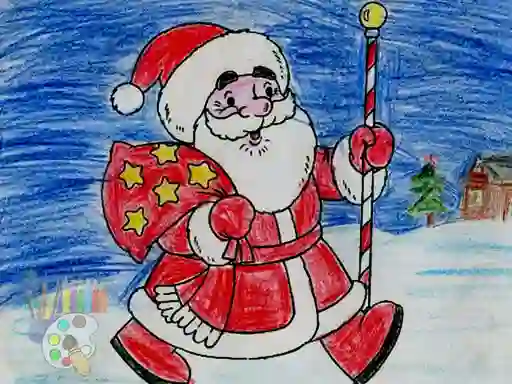 遊戲Santa Claus Coloring在線