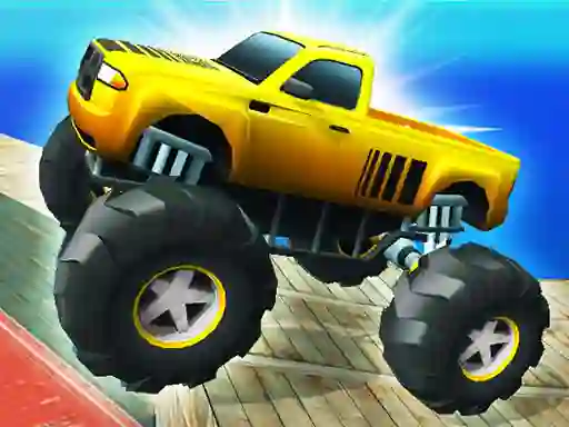 遊戲Monster Truck Port Stunt在線
