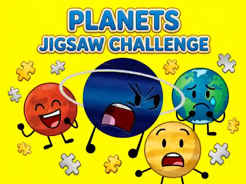 遊戲Planets Jigsaw Challenge在線