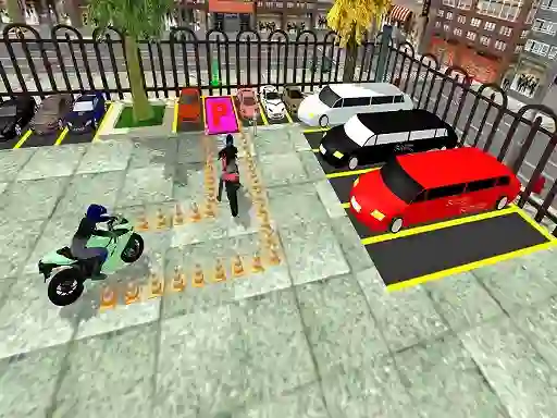 遊戲Advance Bike Parking在線