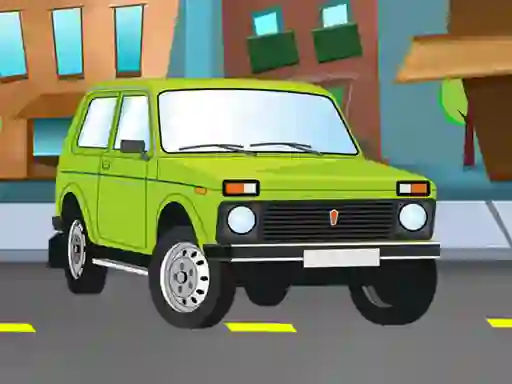 遊戲Russian Cars Differences在線