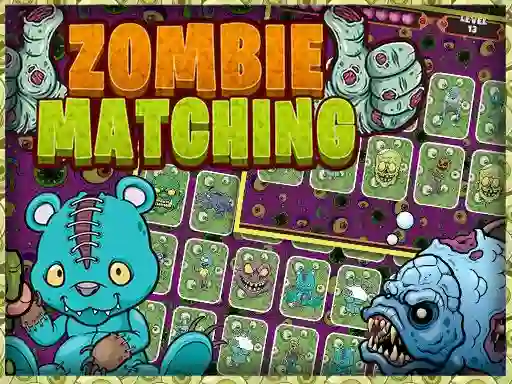 遊戲Zombie Matching在線