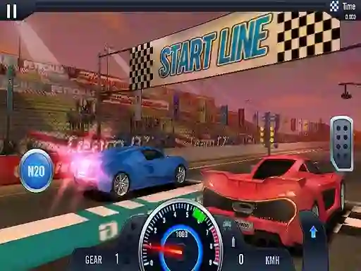 遊戲Fast Line Furious Car Racing在線