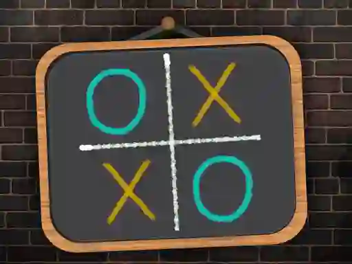 遊戲Tic Tac Toe blackboard在線