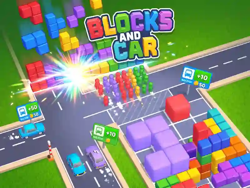 遊戲Blocks and Car在線