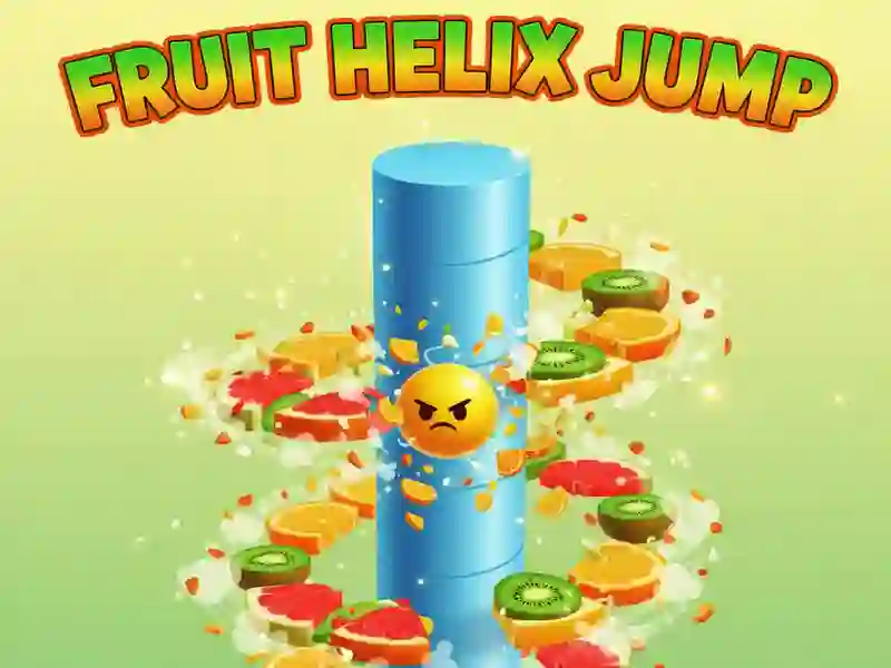 遊戲Fruit Helix Jump在線