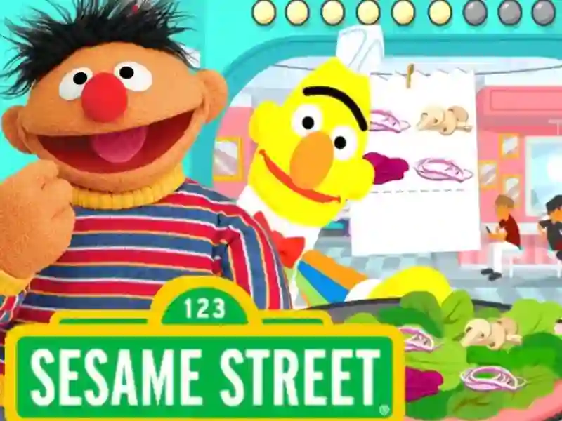 遊戲123 Sesame Street: Super Salad Diner在線