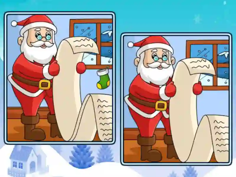 遊戲Christmas Spot the Difference在線