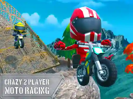 遊戲Crazy 2 Player Moto Racing在線