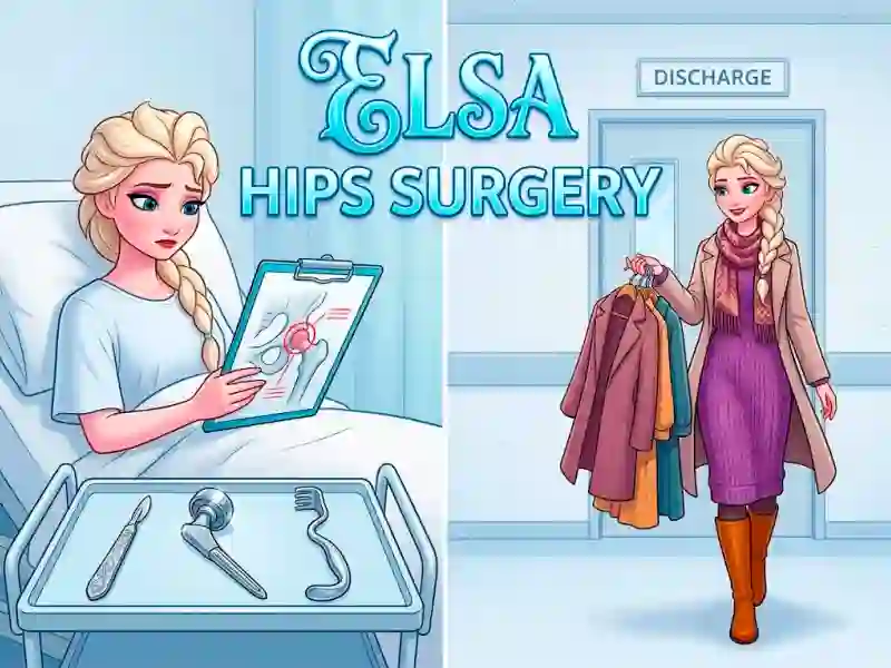 遊戲Elsa Hips Surgery在線
