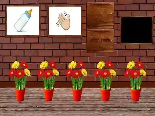 遊戲Flower House Escape在線