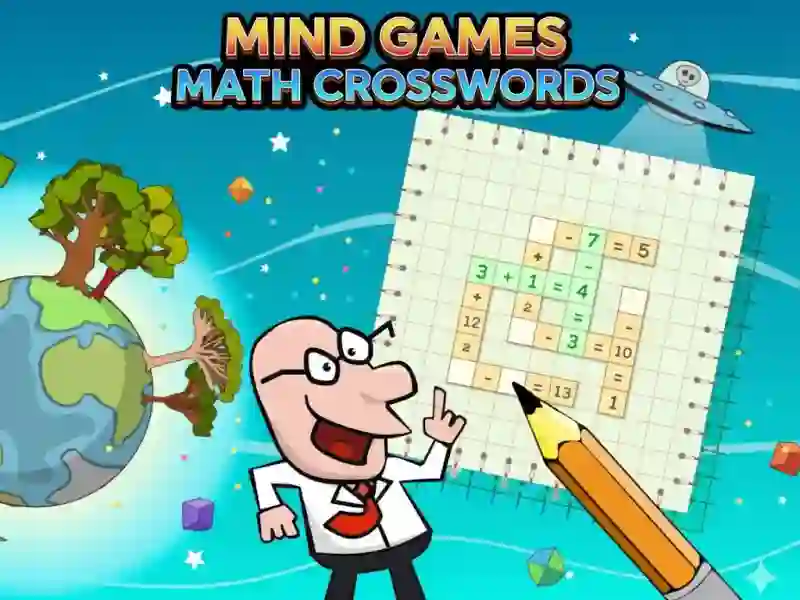 遊戲Mind Games Math Crosswords在線