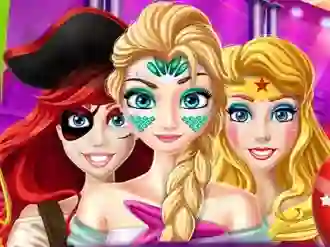 遊戲Halloween Princess Party在線