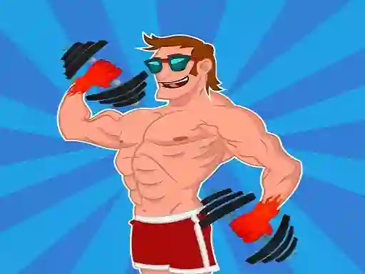 遊戲Muscle race games body run 3d在線