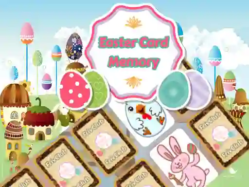 遊戲Easter Card Memory在線