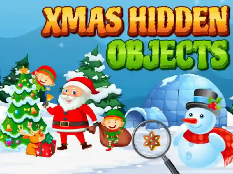 遊戲Xmas hidden objects在線