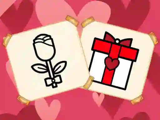 遊戲Valentine Present Coloring在線