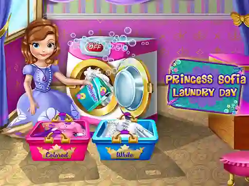 遊戲Young Princess Laundry Day在線