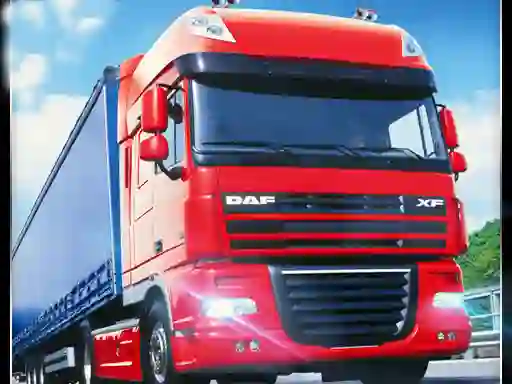 遊戲Euro Truck Simulator Cargo Truck Drive在線