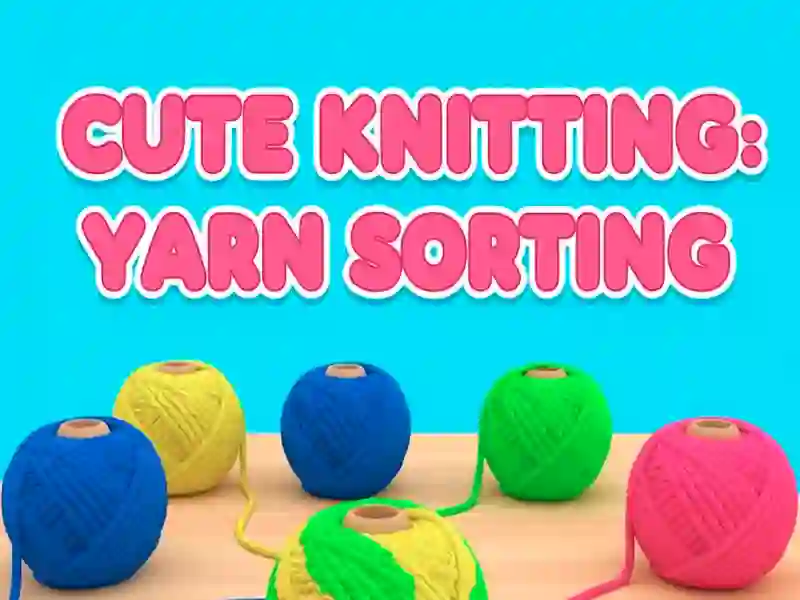 遊戲Cute Knitting: Yarn Sorting在線