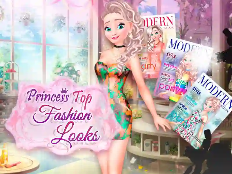 遊戲Princess Top Fashion Looks在線