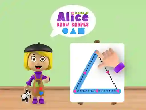 遊戲World of Alice Draw Shapes在線