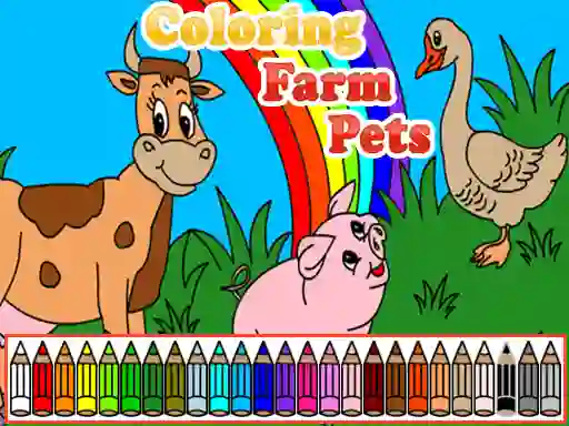 遊戲Coloring Farm Pets在線