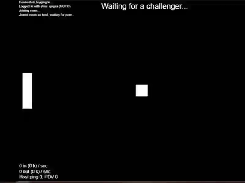 遊戲Multiplayer Pong在線