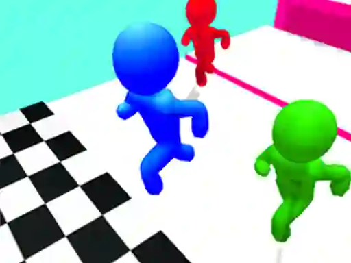 遊戲Stickman Race 3d在線