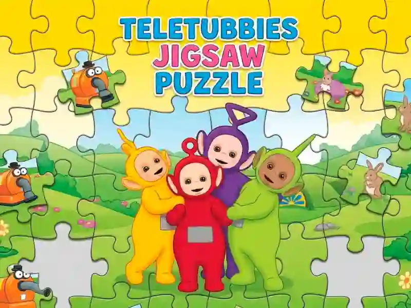 遊戲Teletubbies Jigsaw Puzzle在線