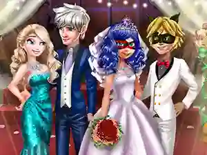遊戲Ladybug Wedding Royal Guests在線