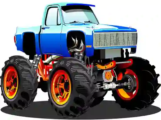 遊戲Monster Truck Puzzle在線