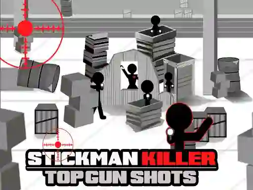 遊戲Stickman Killer Top gun Shots在線