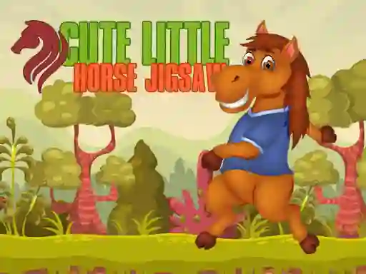 遊戲Cute Little Horse Jigsaw在線