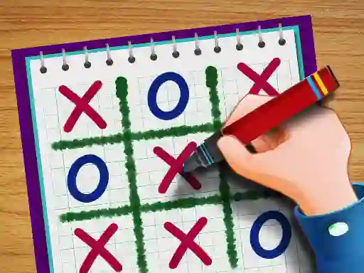 遊戲Tic Tac Toe Paper Note II在線