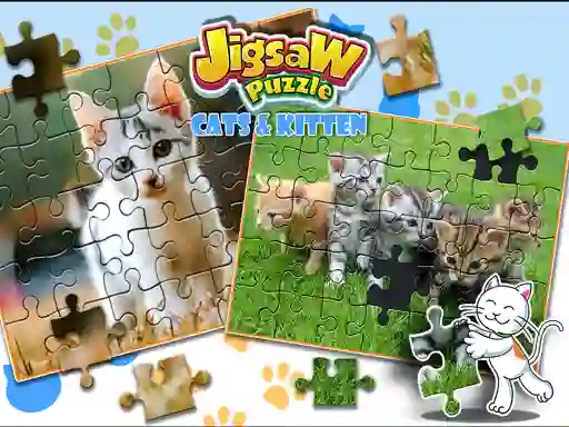 遊戲Jigsaw Puzzle Cats & Kitten在線