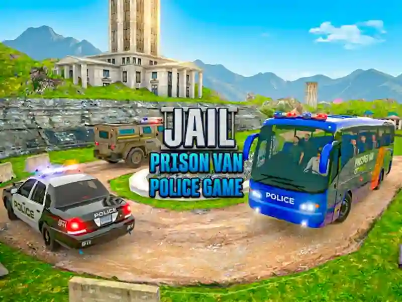遊戲Jail Prison Van police Game在線