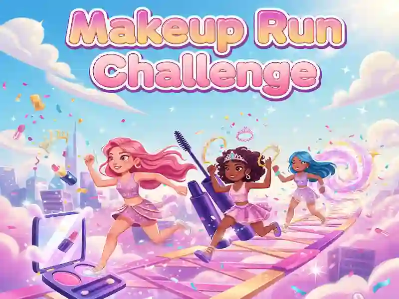 遊戲Makeup Run Challenge在線