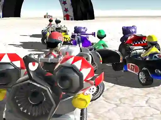 遊戲Xtreme Racing Cartoon 2019在線