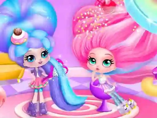 遊戲Cotton Candy Style Hair Salon在線