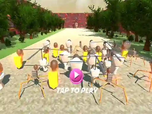 遊戲SQUID TOILET 3D在線