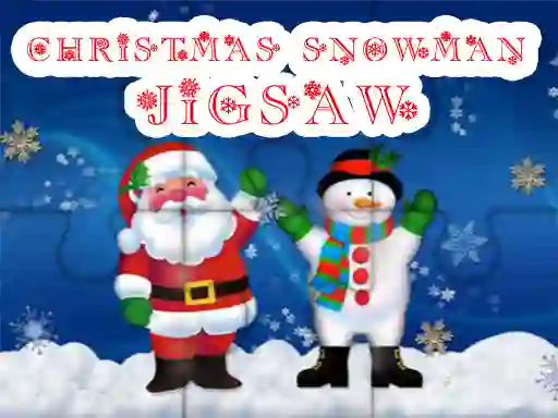 遊戲Christmas Snowman Jigsaw Puzzle在線