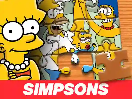 遊戲Simpson Jigsaw Puzzle在線