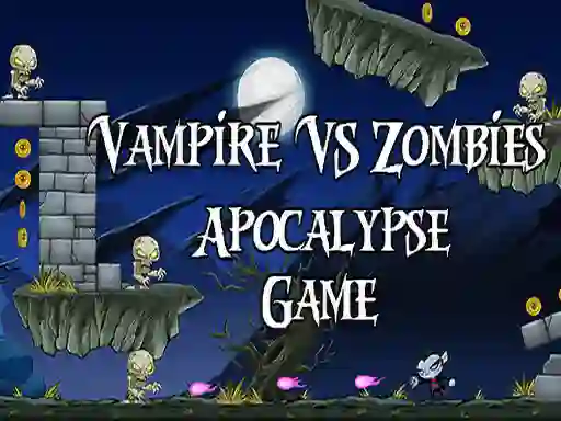 遊戲Vamp kid vs The Zombies apocalipse在線