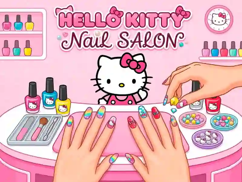 遊戲Hello Kitty Nail Salon在線