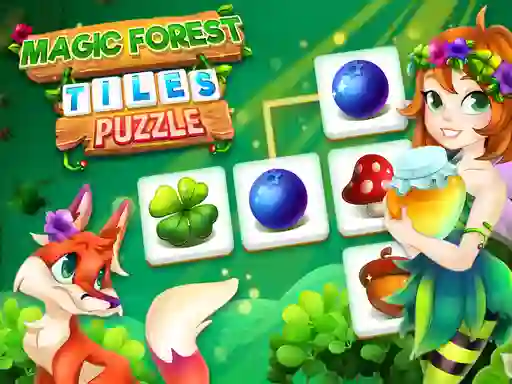 遊戲Magic Forest Tiles Puzzle在線